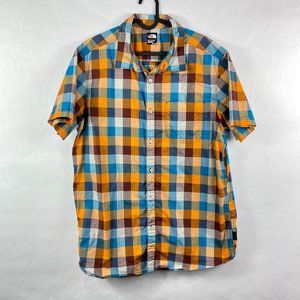 The North Face Checkered Button Down Shirt Size XL